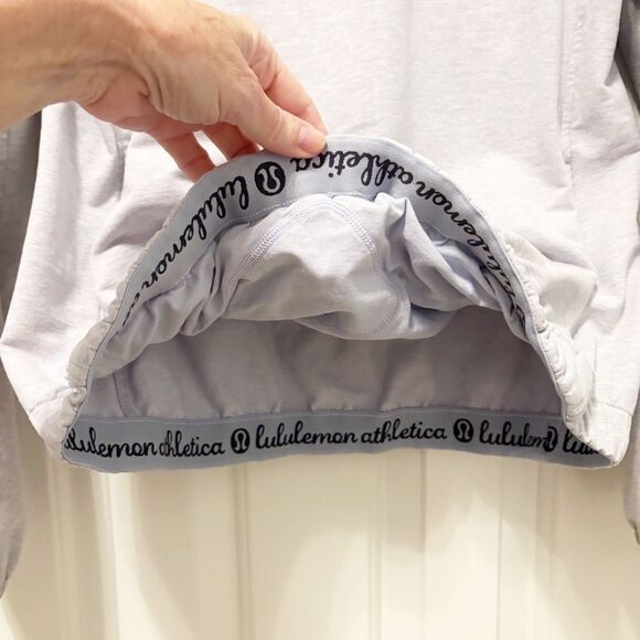 Lululemon After All Pullover Cozy Sweatshirt Grey Size 8 - Picture 8 of 9